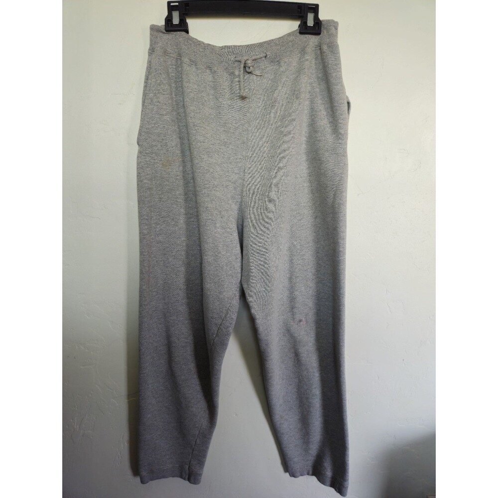 VTG Prospirt Men's  Gray Cuffed Sweatpants with drawstring, Size M
